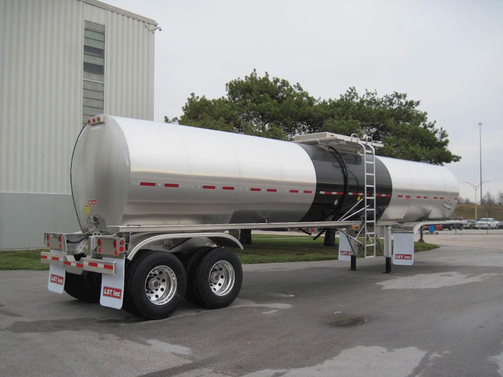 LBT Aluminum Asphalt / Hot Oil Tank Trailer- 7500 Gallons